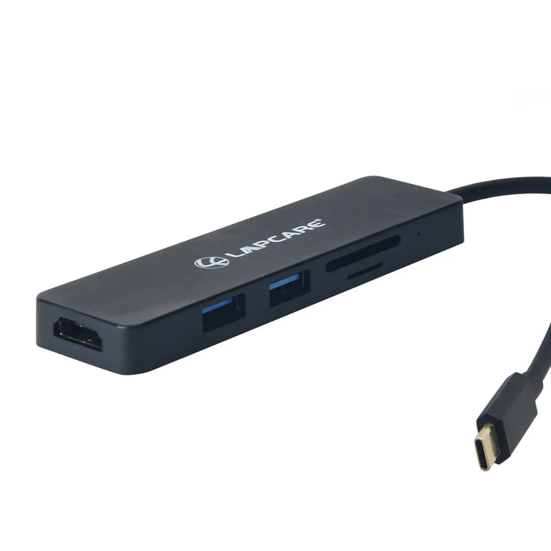 Type C 3.1 - 5 in 1 Travel Docking station (2*USB / HDMI/ Card Reader)