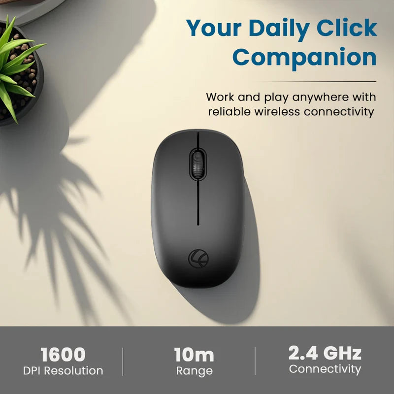 Safari III B Wireless Mouse Black (Ind)