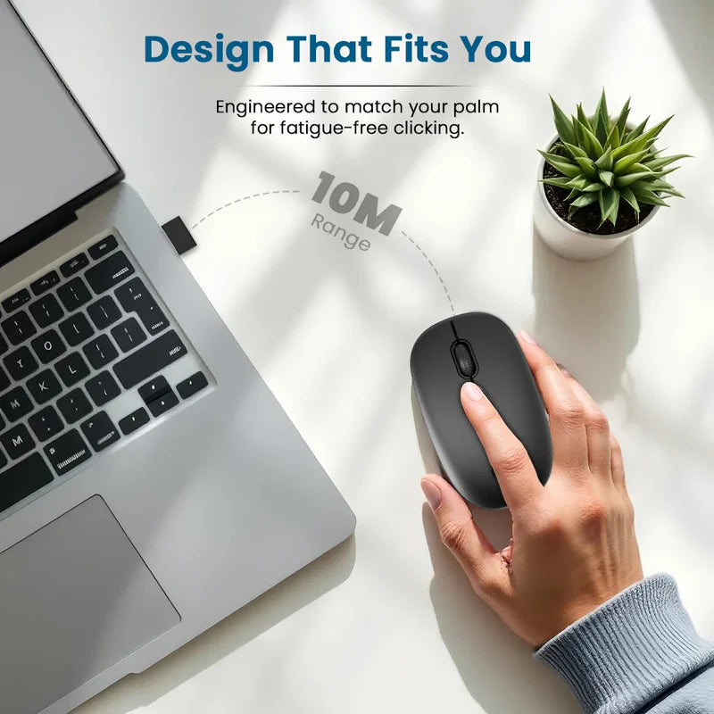 Safari III B Wireless Mouse Black (Ind)